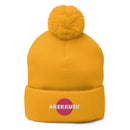 Unisex Pom - Pom Knit Beanie - Arekkusu - Store