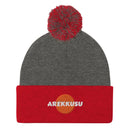 Unisex Pom - Pom Knit Beanie - Arekkusu - Store