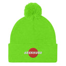 Unisex Pom - Pom Knit Beanie - Arekkusu - Store