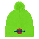 Unisex Pom - Pom Knit Beanie - Arekkusu - Store