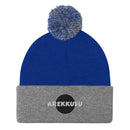 Unisex Pom - Pom Knit Beanie - Arekkusu - Store
