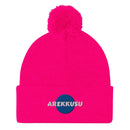 Unisex Pom - Pom Knit Beanie - Arekkusu - Store