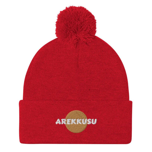 Unisex Pom - Pom Knit Beanie - Arekkusu - Store