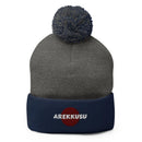 Unisex Pom - Pom Knit Beanie - Arekkusu - Store