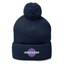 Unisex Pom - Pom Knit Beanie - Arekkusu - Store