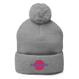 Unisex Pom - Pom Knit Beanie - Arekkusu - Store