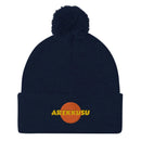 Unisex Pom - Pom Knit Beanie - Arekkusu - Store