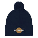 Unisex Pom - Pom Knit Beanie - Arekkusu - Store
