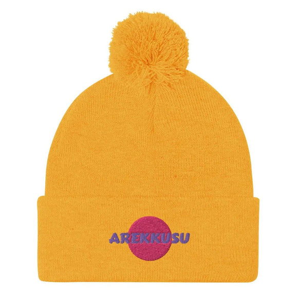 Unisex Pom - Pom Knit Beanie - Arekkusu - Store