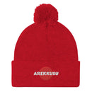 Unisex Pom - Pom Knit Beanie - Arekkusu - Store