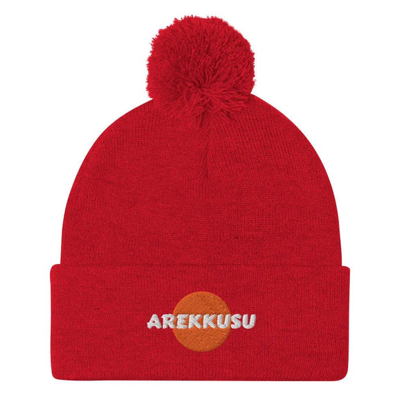 Unisex Pom - Pom Knit Beanie - Arekkusu - Store