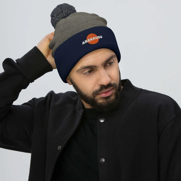 Unisex Pom - Pom Knit Beanie - Arekkusu - Store