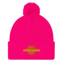 Unisex Pom - Pom Knit Beanie - Arekkusu - Store