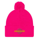 Unisex Pom - Pom Knit Beanie - Arekkusu - Store