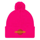 Unisex Pom - Pom Knit Beanie - Arekkusu - Store