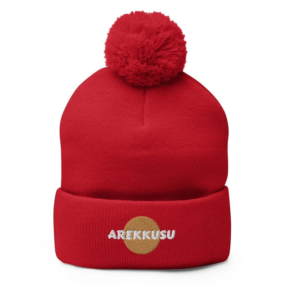 Unisex Pom - Pom Knit Beanie - Arekkusu - Store
