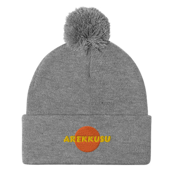 Unisex Pom - Pom Knit Beanie - Arekkusu - Store