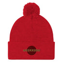 Unisex Pom - Pom Knit Beanie - Arekkusu - Store