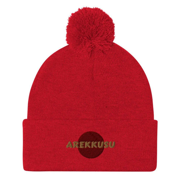 Unisex Pom - Pom Knit Beanie - Arekkusu - Store