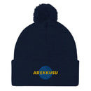 Unisex Pom - Pom Knit Beanie - Arekkusu - Store