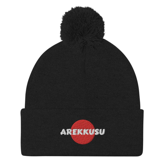 Unisex Pom - Pom Knit Beanie - Arekkusu - Store