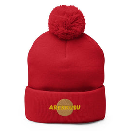 Unisex Pom - Pom Knit Beanie - Arekkusu - Store