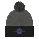 Unisex Pom - Pom Knit Beanie - Arekkusu - Store