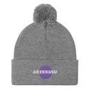 Unisex Pom - Pom Knit Beanie - Arekkusu - Store