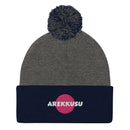 Unisex Pom - Pom Knit Beanie - Arekkusu - Store