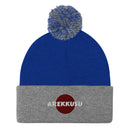 Unisex Pom - Pom Knit Beanie - Arekkusu - Store
