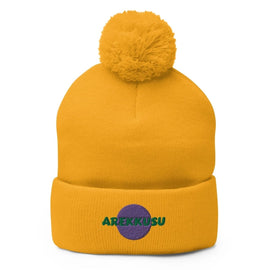 Unisex Pom - Pom Knit Beanie - Arekkusu - Store