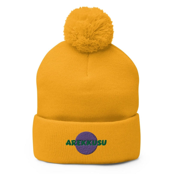 Unisex Pom - Pom Knit Beanie - Arekkusu - Store