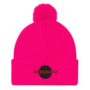 Unisex Pom - Pom Knit Beanie - Arekkusu - Store
