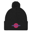 Unisex Pom - Pom Knit Beanie - Arekkusu - Store