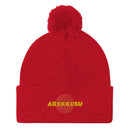 Unisex Pom - Pom Knit Beanie - Arekkusu - Store