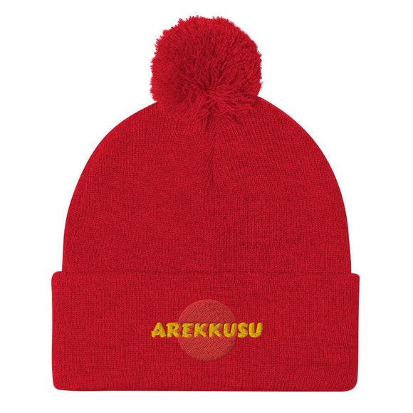 Unisex Pom - Pom Knit Beanie - Arekkusu - Store