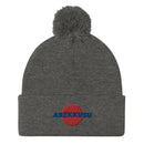 Unisex Pom - Pom Knit Beanie - Arekkusu - Store