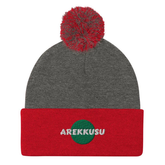 Unisex Pom - Pom Knit Beanie - Arekkusu - Store
