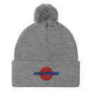 Unisex Pom - Pom Knit Beanie - Arekkusu - Store