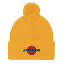 Unisex Pom - Pom Knit Beanie - Arekkusu - Store
