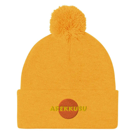 Unisex Pom - Pom Knit Beanie - Arekkusu - Store