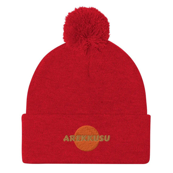 Unisex Pom - Pom Knit Beanie - Arekkusu - Store