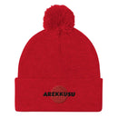 Unisex Pom - Pom Knit Beanie - Arekkusu - Store