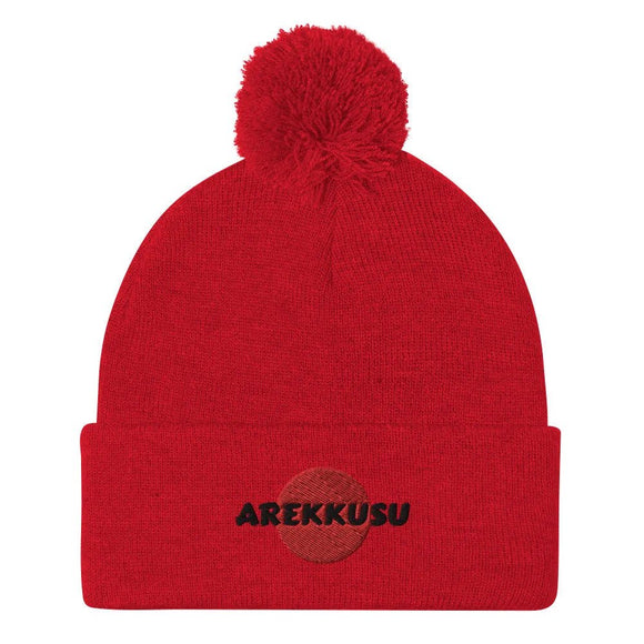 Unisex Pom - Pom Knit Beanie - Arekkusu - Store