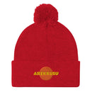 Unisex Pom - Pom Knit Beanie - Arekkusu - Store