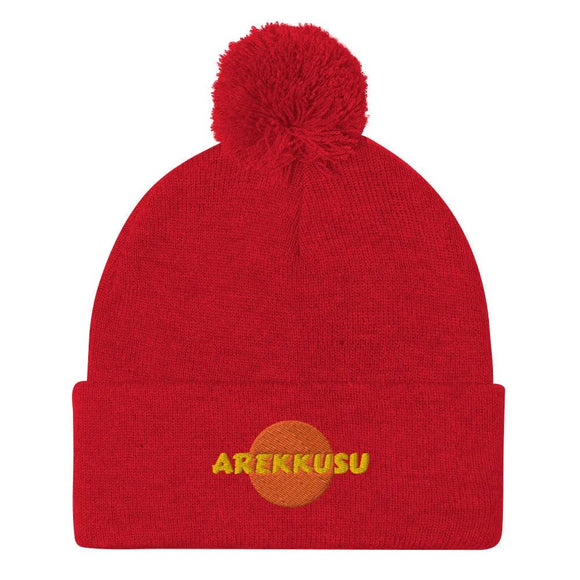 Unisex Pom - Pom Knit Beanie - Arekkusu - Store