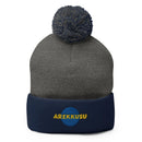 Unisex Pom - Pom Knit Beanie - Arekkusu - Store