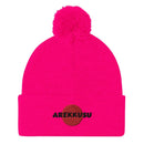 Unisex Pom - Pom Knit Beanie - Arekkusu - Store