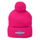 Unisex Pom - Pom Knit Beanie - Arekkusu - Store