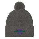 Unisex Pom - Pom Knit Beanie - Arekkusu - Store